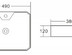 Раковина накладная BelBagno BB1387
