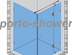 Душевой уголок Oporto Shower OS 19М 110*80