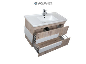 Мебель для ванной AQUANET Мадейра 100 дуб кантри