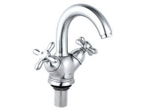 Смеситель для раковины Timo Ritz 0141FN Silver