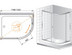 Душевой уголок CEZARES ANIMA-RH-1-120*90 L\R