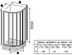 Душевой уголок RAVAK Supernova SKKP6  80*80