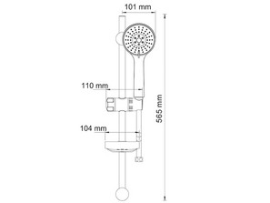 Душевой гарнитур  Wasserkraft A005