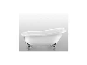  Ванна свободностоящая Magliezza Alba 155x72 хром