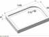 Душевой поддон BelBagno Tray-BB-AH 120*80