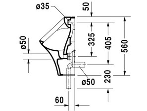 Писсуар Duravit Durastyle 2804300000