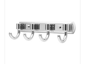 Кронштейн настенный, 4 крючка Wasserkraft Oder K-3074