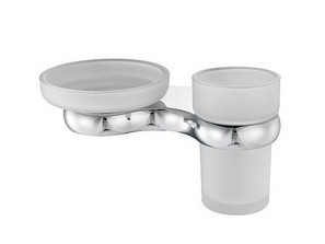 Держатель стакана и мыльницы Wasserkraft Berkel К-6826