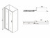 Душевая дверь ABBER Schwarzer Diamant AG30130B