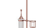 Стойка комбинированная для туалета 3SC Stilmar Un Antic Copper STI 634