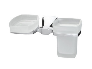 Держатель стакана и мыльницы Wasserkraft Wern К-2526