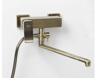 Смеситель для ванны и душа Wasserkraft Exter 1602L
