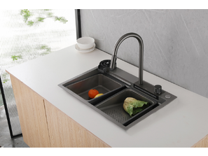 Кухонная мойка ABBER Wasser Kreis AF2194NG никель