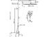 Душевая стойка Wasserkraft A188.117.127.087.CH Thermo