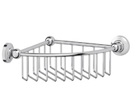 Полочка-решетка угловая 23 см 3SC Stilmar Chrome STI 008