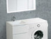 Тумба  с раковиной под стиральную машину BelBagno LAVANDERIA