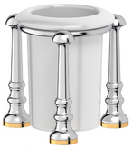 Стакан настольный 3SC Stilmar Un Chrome/Gold STI 127