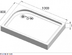Душевой поддон BelBagno Tray-BB-AH 100*80