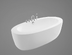 Свободностоящая акриловая ванна BelBagno BB 49