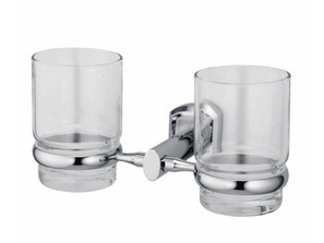 Подстаканник двойной стеклянный  Wasserkraft Oder K-3028D