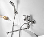 Смеситель для ванны и душа Wasserkraft Wern 4202L