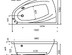 Ванна акриловая Excellent Aquaria Comfort 160*100 L/R