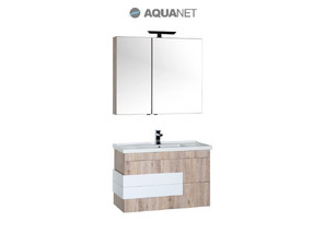 Мебель для ванной AQUANET Мадейра 100 дуб кантри