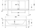 Ванна акриловая Duravit FLOOR 700161000000000