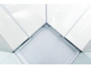 Душевая кабина с низким поддоном BelBagno UNO-CAB-A-2-80*80