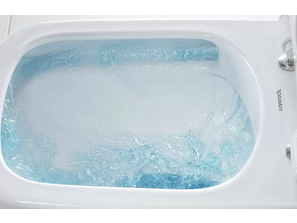 Унитаз подвесной DURAVIT DURASTYLE 376х620х345 с биде SensoWash 2542590000