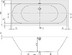 Ванна квариловая  Villeroy & Boch Oberon 2.0 180x80 UBQ180OBR2DV-01
