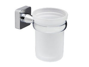 Стакан для зубных щеток стеклянный Wasserkraft Lippe К-6528