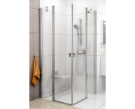 Душевой уголок RAVAK Chrome CRV2-80+CRV2-110 
