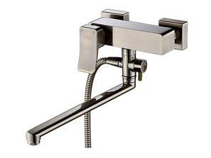Смеситель для ванны и душа Wasserkraft Exter 1602L
