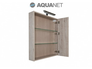 Зеркальный шкаф AQUANET Мадейра 70 дуб кантри