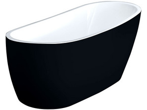 Ванна свободностоящая акриловая Excellent Comfort New black