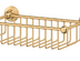 Полочка-решетка 31 см 3SC Stilmar Satin Gold STI 307