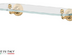 Полка стеклянная 40 см 3SC Stilmar Satin Gold STI 314