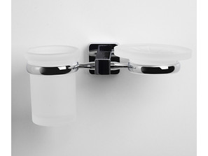 Держатель стакана и мыльницы Wasserkraft Lippe К-6526