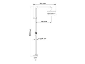 Душевая стойка Wasserkraft A040