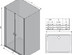 Душевая дверь RAVAK Chrome CSDL2 90