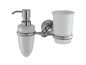  Держатель стакана и дозатора Wasserkraft Ammer К-7089