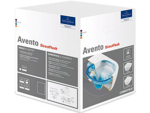 Унитаз подвесной Villeroy & Boch Avento 5656HR01 alpin, безободковый