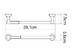 Держатель бумажных полотенец Wasserkraft Isen К-4022,32 см