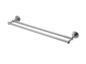 Штанга для полотенец двойная Wasserkraft Ammer К-7040