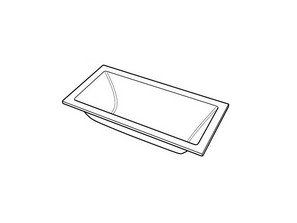 Ванна акриловая  Keramag Design Preciosa II 180х90 F600385000