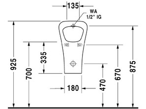 Писсуар Duravit Durastyle 2804300000