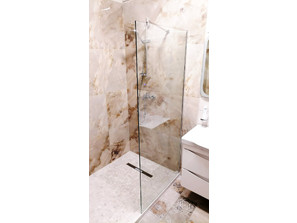 Душевая стенка Oporto Shower  OS12PY 50x190 см стекло прозрачное 8 мм OportoShower