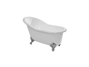 Ванна чугунная  Magliezza Gracia 170x76 ножки хром