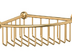 Полочка-решетка угловая 23 см 3SC Stilmar Satin Gold STI 308